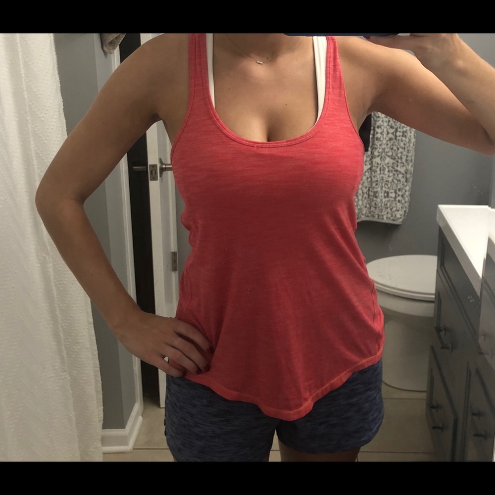 Lululemon Racerback Tank pink